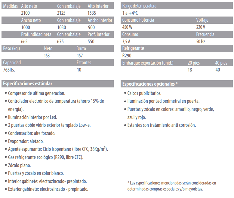 HELADERA EXHIBIDORA INELRO MT – 26 - Image 2