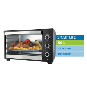Horno Smartlife Eléctrico con Convección 50 L SL-TO0050PN