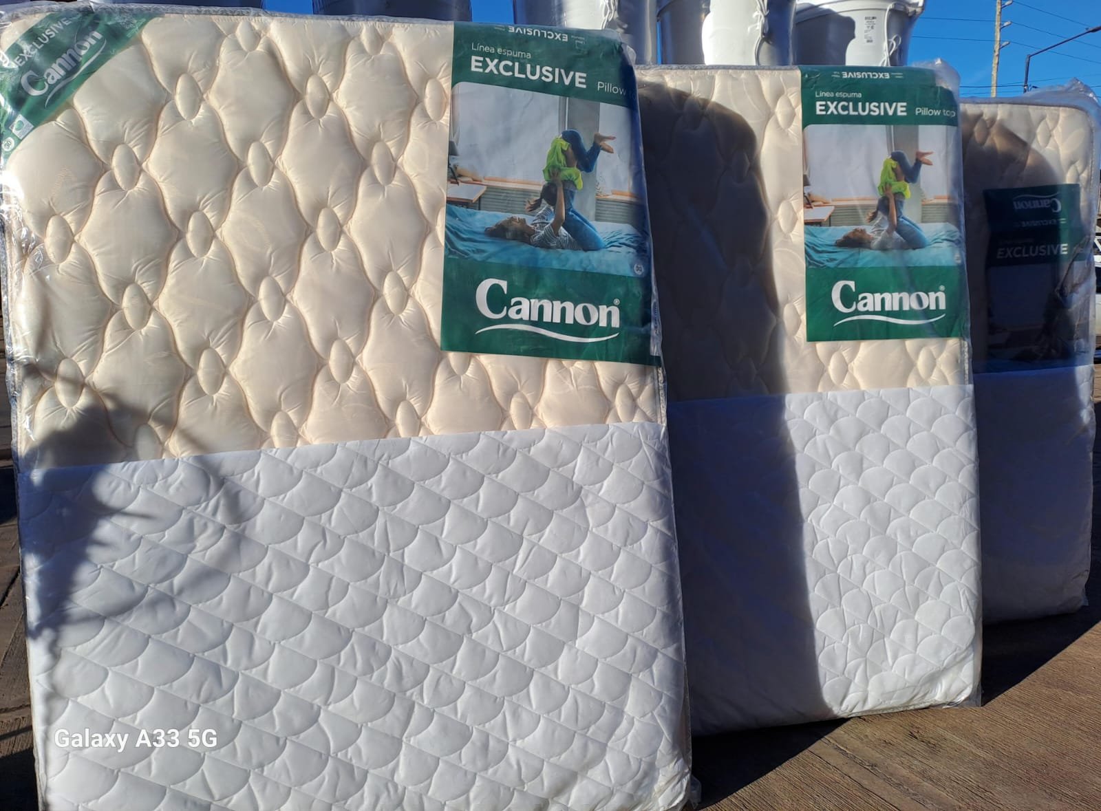 COLCHÓN CANNON EXCLUSIVE DOBLE PILLOW ESPUMA↙️140x190 DOS PLAZAS