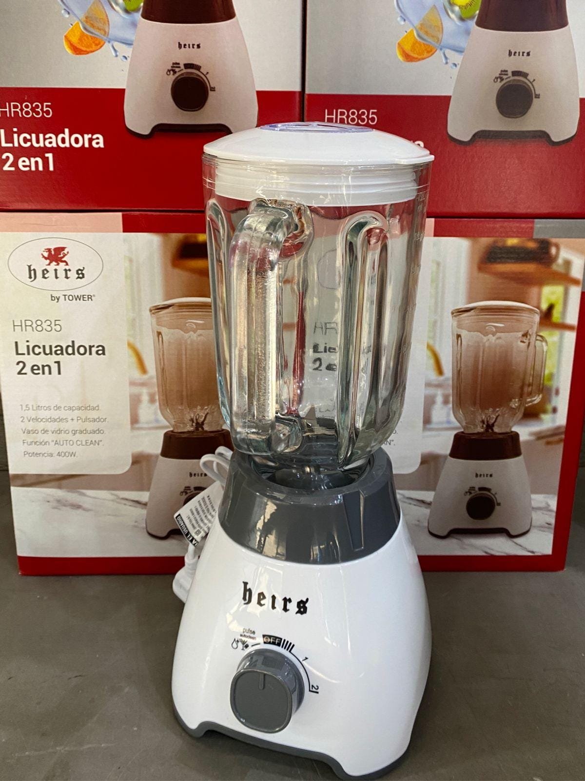 🍓LICUADORA "HEIRS" 1,5 LITRO ("MOD:HR835")