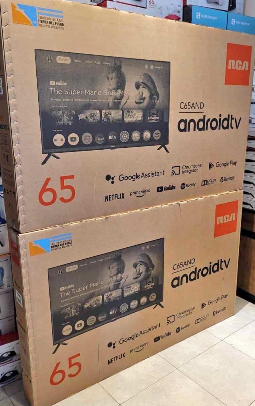 📺TV SMART RCA DE "65" PULGADAS📺*MODELO:C65AND