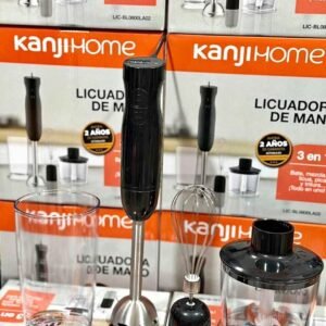 *MIXER LICUADORA DE MANO KANJIHOME 3 EN 1🍓(Modelo:LIC-BL0800LA02)