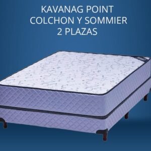 *↪️COLCHON KAVANAG CONJUNTO POINT🌓💤* (*↘️MEDIDA:140x190 (2 PLAZAS↙️CONJUNTO