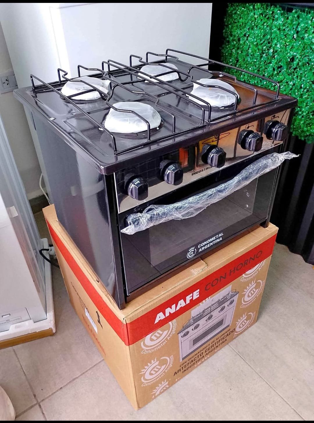 *🔷COCINA ANAFE CONOMETAL CON HORNO "4" HORNALLA🔷