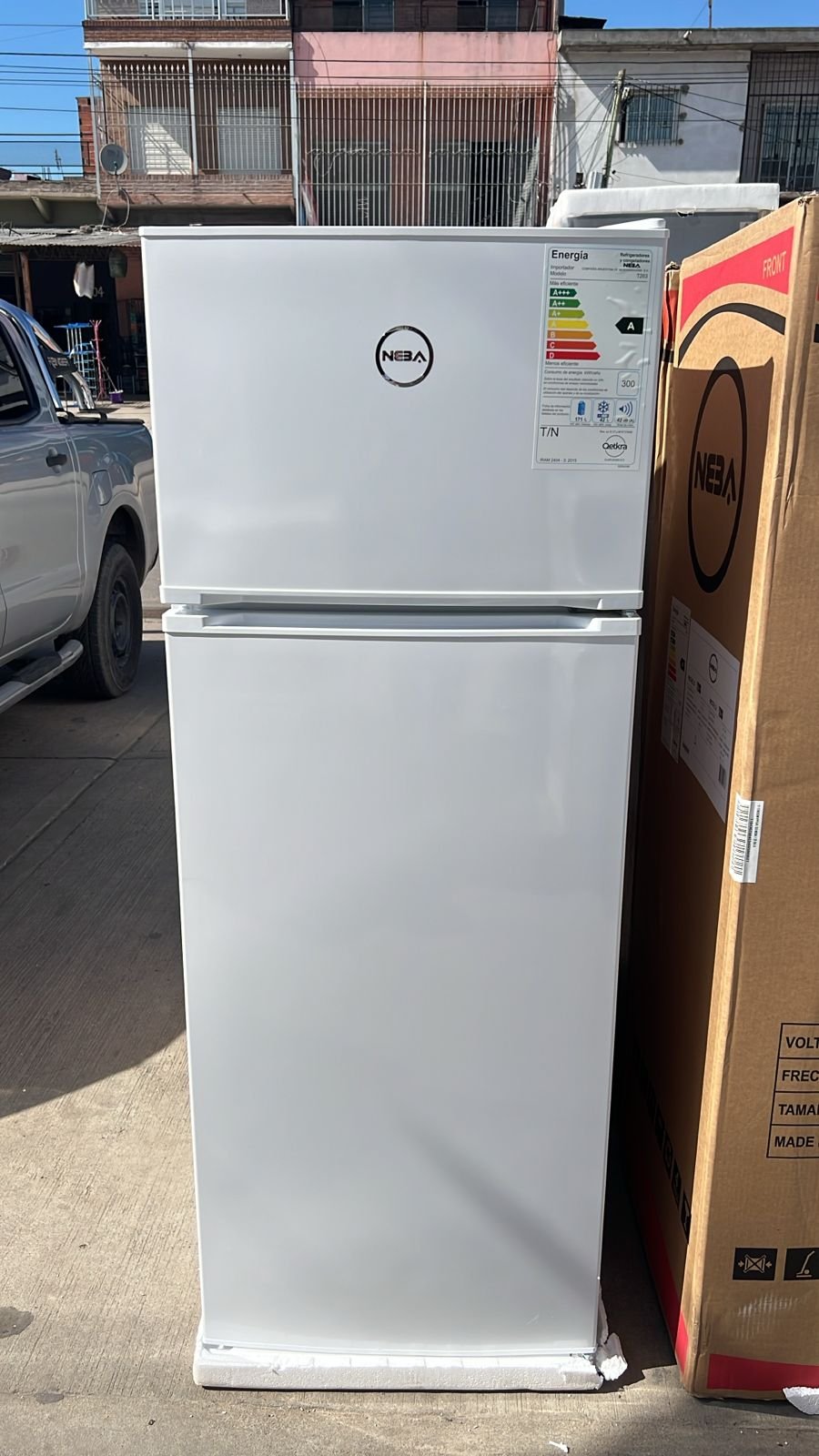 HELADERA NEBA TOP MOUNT "240" LITROS✨(MODELO:T-263)