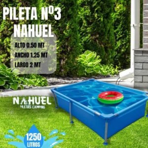 🤽🏻‍♀️PILETA LONA NAHUEL N°3 💧