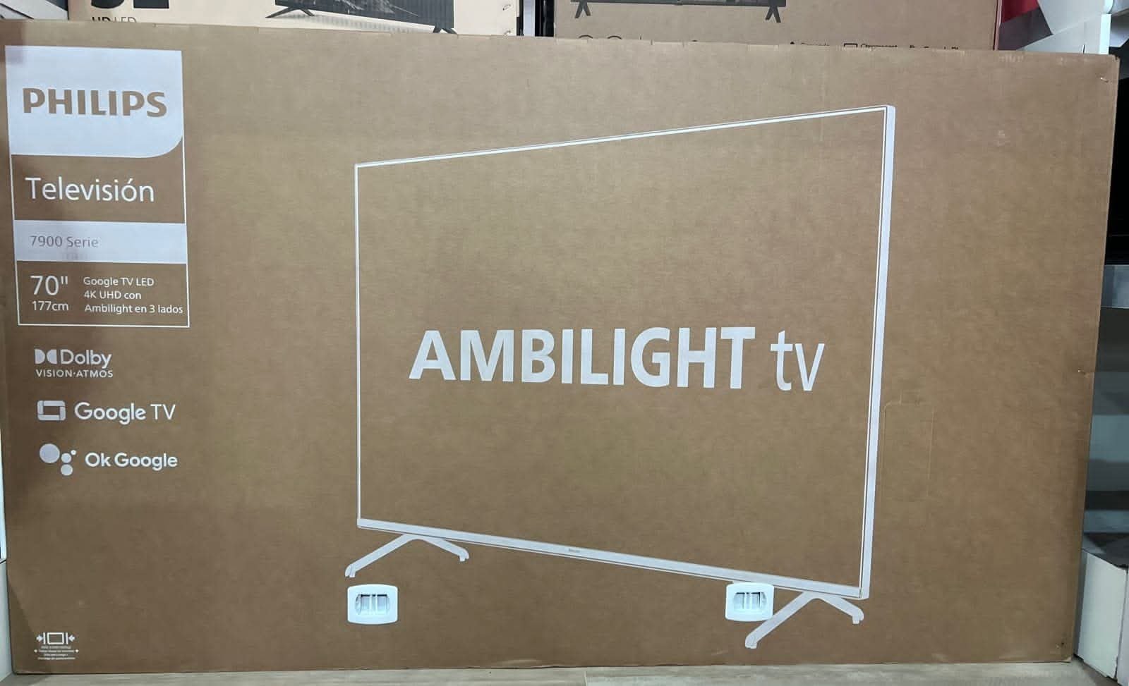 SMART TV PHILIPS AMBILIGHT DE 70" PULGADAS 4K