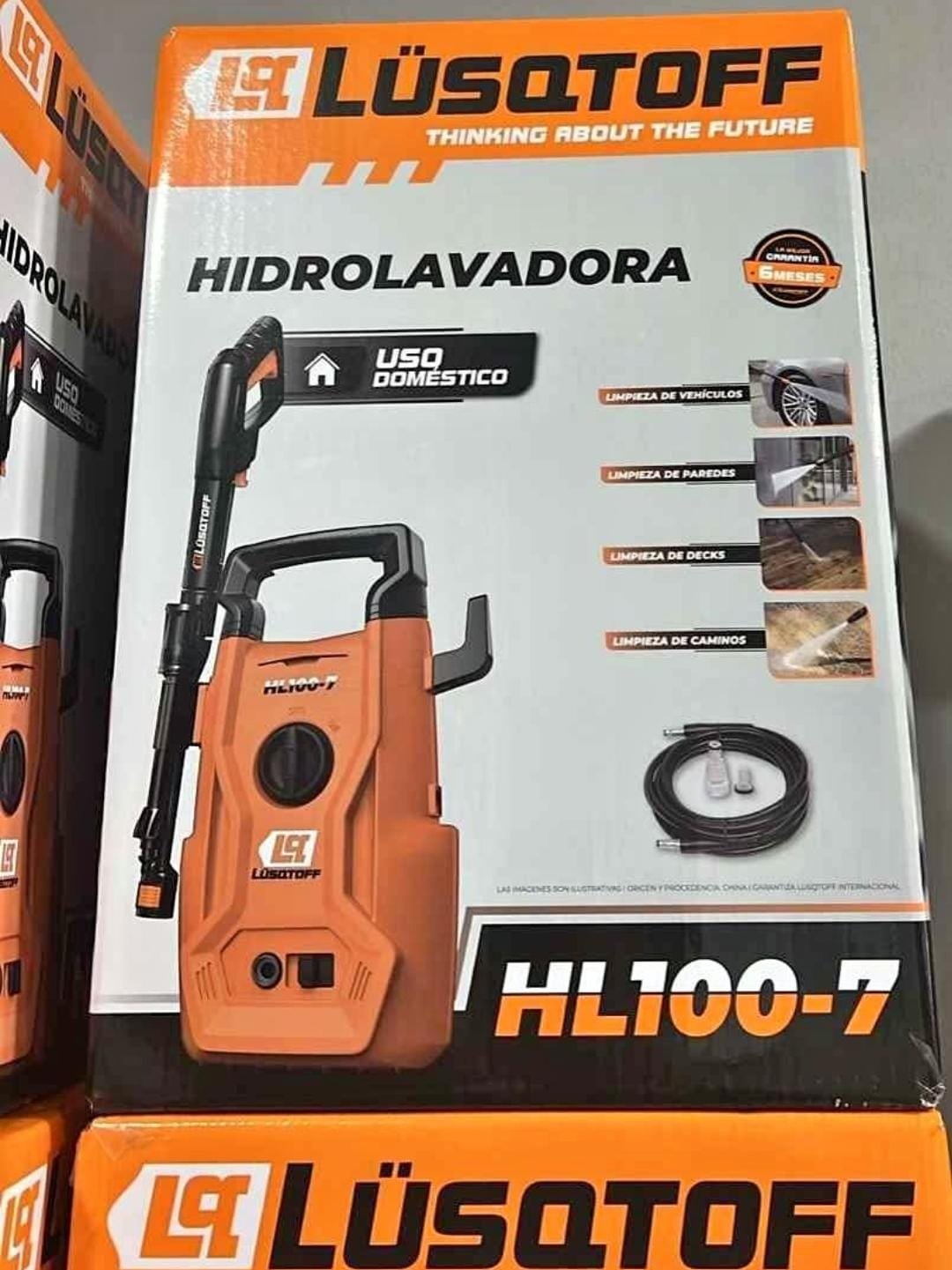 HIDROLAVADORA LÜSQTOFF MODELO:HL100-7