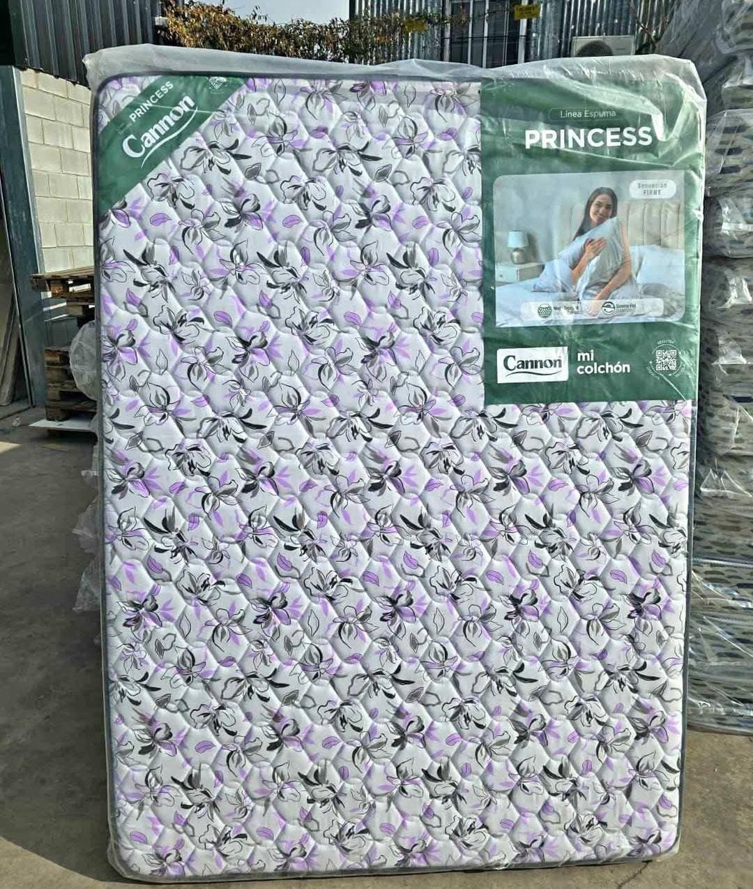 *🌙↘️COLCHON CANNON PRINCESS ↙️* *(140x190)2 PLAZA*