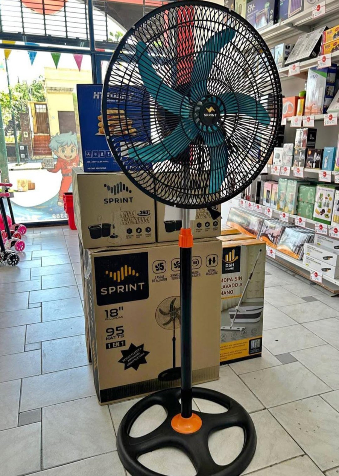 🌬️VENTILADOR SPRINT "18" PULGADA🌬️MODELO:VP-523