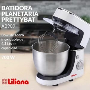 🧁BATIDORA PLANETARIA LILIANA "PRETTYBAT"🥧MODELO:AB909