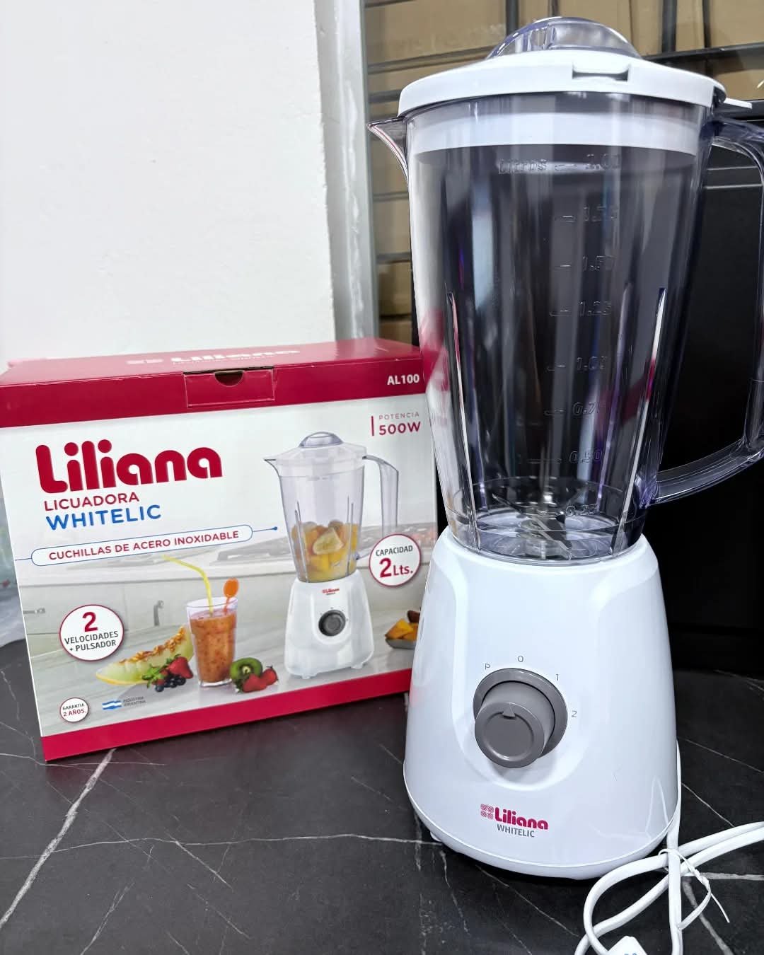 LICUADORA LILIANA WHITELIC C/ JARRA DE PLÁSTICO🌈MODELO:AL100