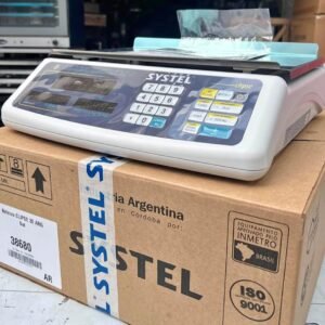 🍒BALANZA COMERCIAL DIGITAL SYSTEL CLIPSE "31" KILO🍓