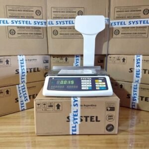 🍉BALANZA COMERCIAL SYSTEL CROMA "31" KILOS🍎