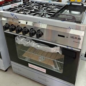 👩🏻‍🍳COCINA INDUSTRIAL USMAN "COMPACT" 4 HORNALLA + PLANCHETA👩🏻‍🍳