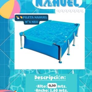 🤽🏻‍♀️PILETA DE LONA NAHUEL N°4 NEO☀️⛱️