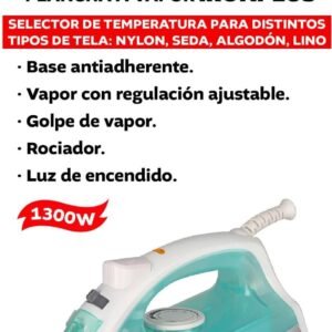 ‏👚PLANCHA DE ROPA A VAPOR "IRONPLUS" LILIANA