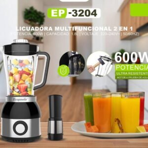 LICUADORA ECOPOWER 2 EN 1(Mod: EP-3204