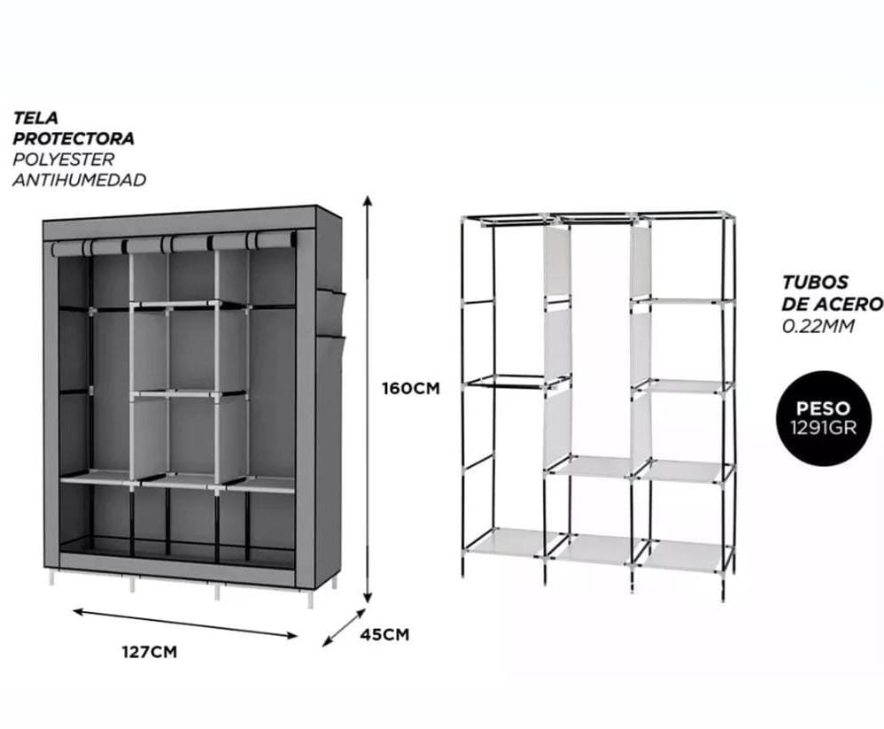 👚ORGANIZADOR DE ROPA PERCHERO MATERIAL DE ALTA CALIDAD👗👚 - Image 2
