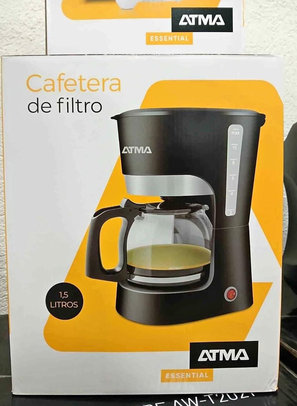 *CAFETERA DE FILTRO ATMA "1,5" LITROS☕🍪(MODELO:CA8143P)