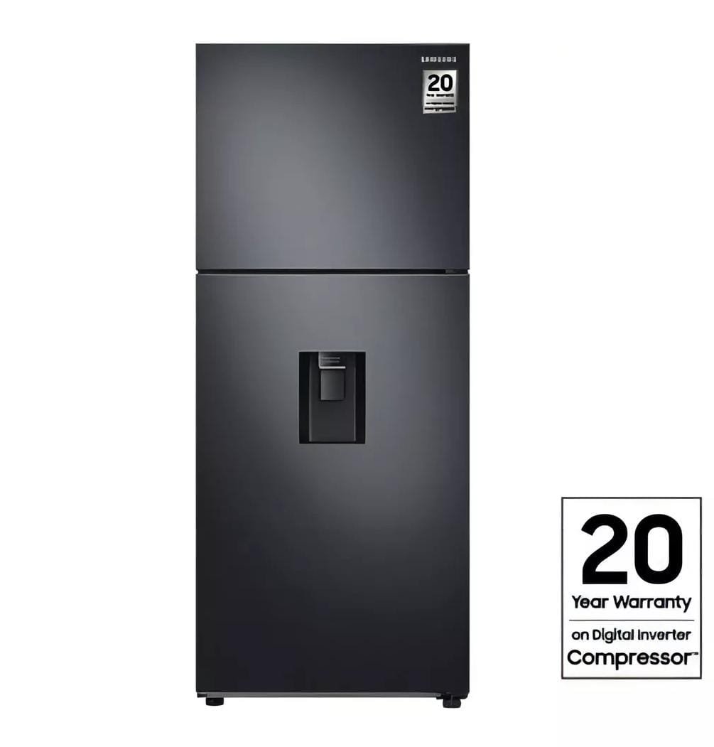 *HELADERA SAMSUN CON FREEZER SUPERIOR "430" LITROS BLACK✨MODELO:RT44A6640B1
