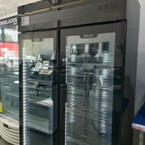 🍓HELADERA EXHIBIDORA VERTICAL INELRO "980" LTS🍉MODELO:MT-34 (BLACK