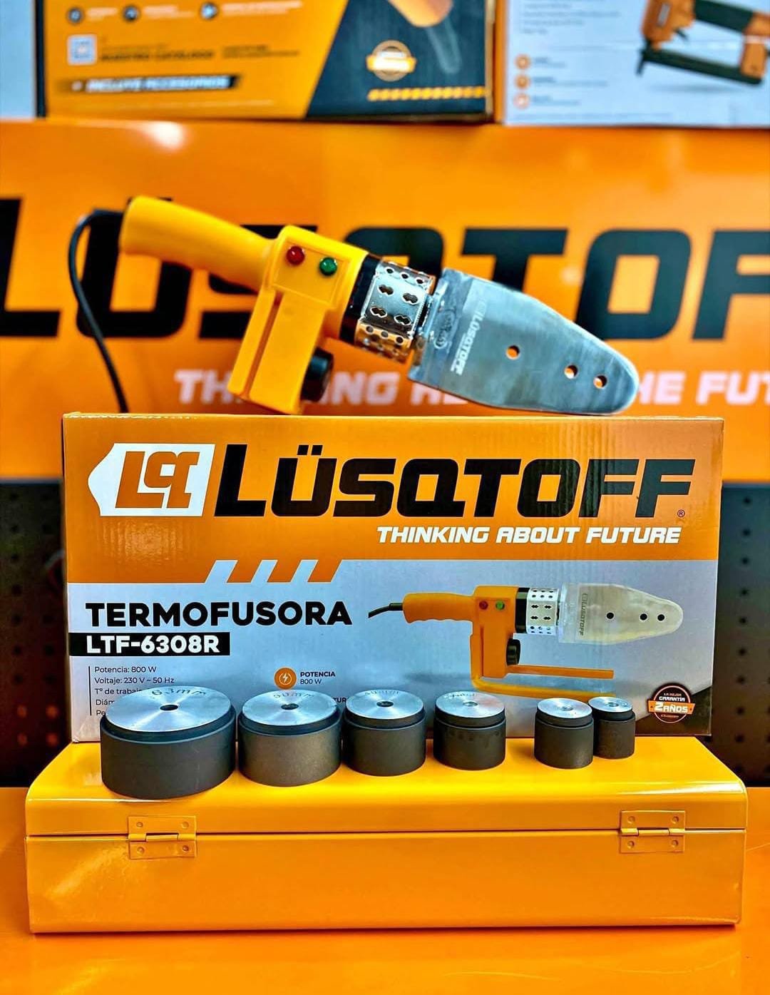TERMOFUSORA LUSQTOFF✨MODELO:LTF-6308R