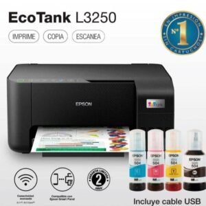 🖨️IMPRESORA MULTIFUNCIONAL "EPSON"  ECOTANK🖨️MODELO:L3250| NEGR