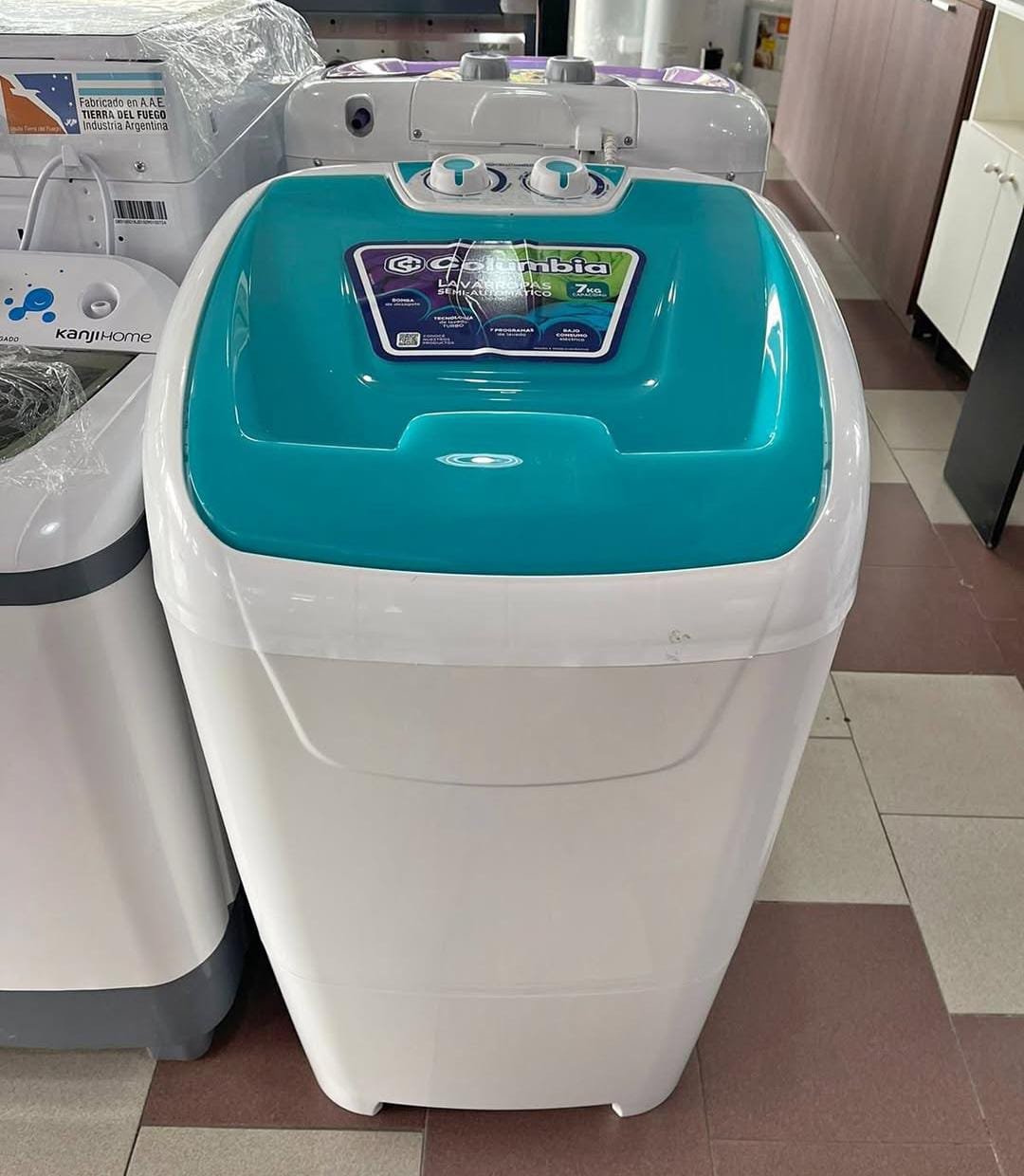 🧼👚LAVARROPA SEMIAUTOMÁTICO COLUMBIA "7" KILOS👚MODELO:LSC 7001