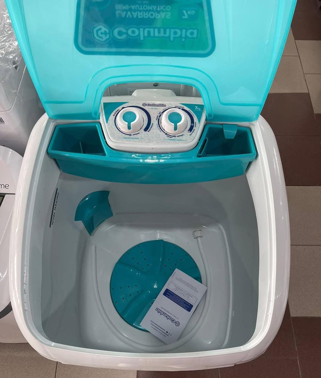 🧼👚LAVARROPA SEMIAUTOMÁTICO COLUMBIA "7" KILOS👚MODELO:LSC 7001 - Image 2