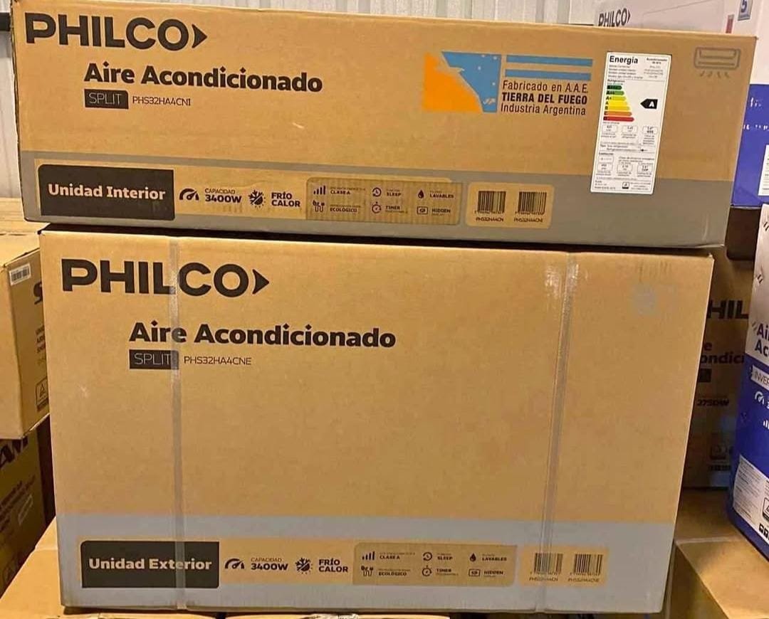 🌬️AIRE ACONDICIONADO PHILCO "3400" WTTS SPLIT🌬️MODELO:PHS32HA4CNE
