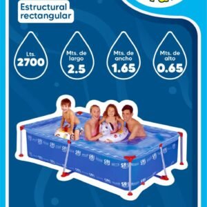 🏊🏻‍♀️⛱️PILETA SOL DE VERANO "FUN250" 2700 LITROS⛱️💧