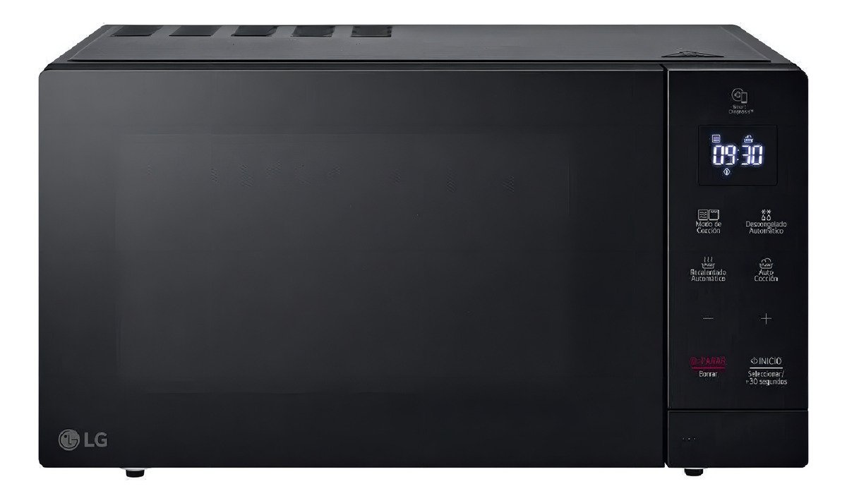 👩🏻🍳HORNO DE MICROONDAS LG "30" LITROS BLACK👩🏻🍳* *MODELO:MH7032JAS*POTENCIA:900WTTS