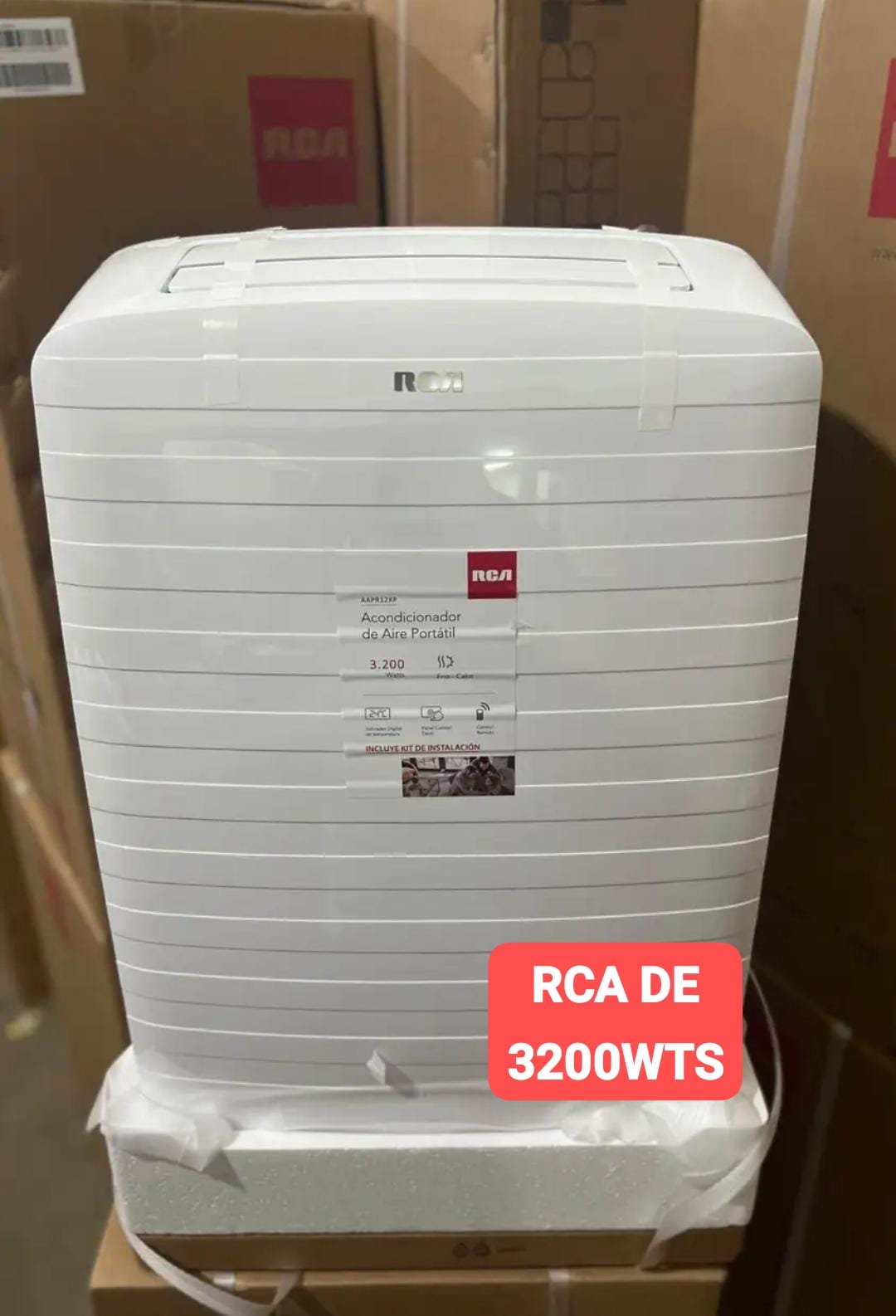 🌬️AIRE ACONDICIONADO PORTÁTIL RCA "3200" WTTS🌬️FRÍO Y CALOR