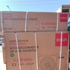 🌬️AIRE ACONDICIONADO RCA "8500" WTTS INVERTER🌬️* *MODELO:TP8500INV FRIO | CALOR