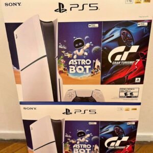 *🕹️PLAYSTATION PS5 SLIM TB SSD MAS JUEGO ASTRO BOT + GRAN TURISMO 7🕹️*  • •1 TB SSD ULTRA RAPIDO •