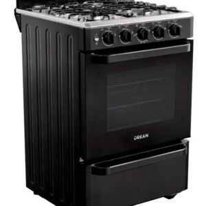 👩🏻‍🍳COCINA DREAN MULTIGAS 56CM BLACK BRILLANTE👩🏻‍🍳MODRLO:CD5603ANO