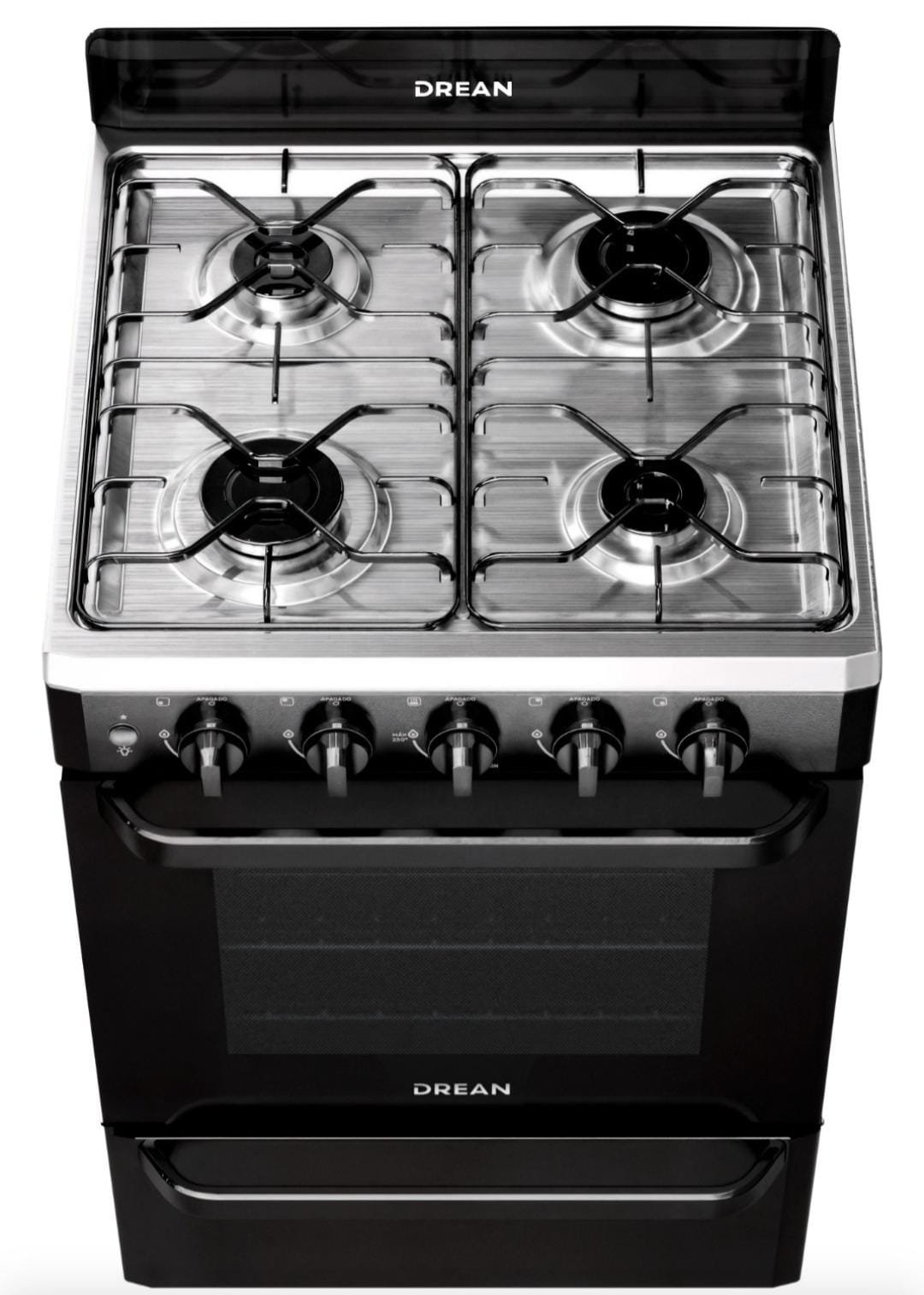 👩🏻🍳COCINA DREAN MULTIGAS 56CM BLACK BRILLANTE👩🏻🍳MODRLO:CD5603ANO - Image 2