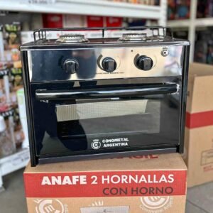 👩🏻‍🍳COCINA ANAFE CONOMETAL "2" HORNALLA + HORNO👩🏻‍🍳