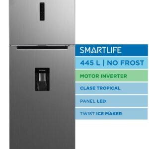 🍓🧊HELADERA SMARTLIFE "445" LITROS NO FROST INOX🍓🧊MODELO:SL-RNF460SDINV