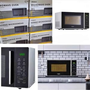 👩🏻‍🍳HORNO MICROONDAS  WHIRLPOOL "20" LITROS DIGITAL 👩🏻‍🍳*  *MODELO:WMS2OBS✨POTENCIA:700 WTTS