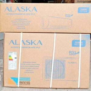 🌬️AIRE ACONDICIONADO ALASKA "2600" WTTS SPLIT🌬️* *MODELO:AS26WCEW FRIO | CALOR