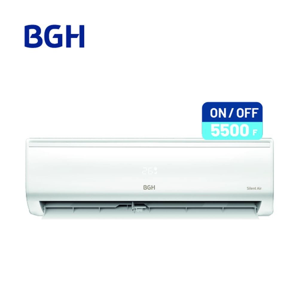 *🌬️AIRE ACONDICIONADO BGH "5500" WTTS INVERTER🌬️* *MODELO:BSIE55WCNX* FRIO | CALOR