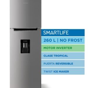 🧊🍓HELADERA SMARTLIFE "260" LITROS NO FROST INVERTER🧊🍓MODELO:SL-RNF270SDINV