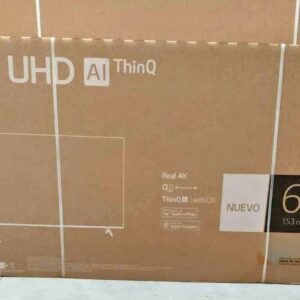 📺SMART TV LG "60" PULGADA UHD AL THINQ📺* *MODELO:60UQ80•CONTROL REMOTO MAGIC REMOTE