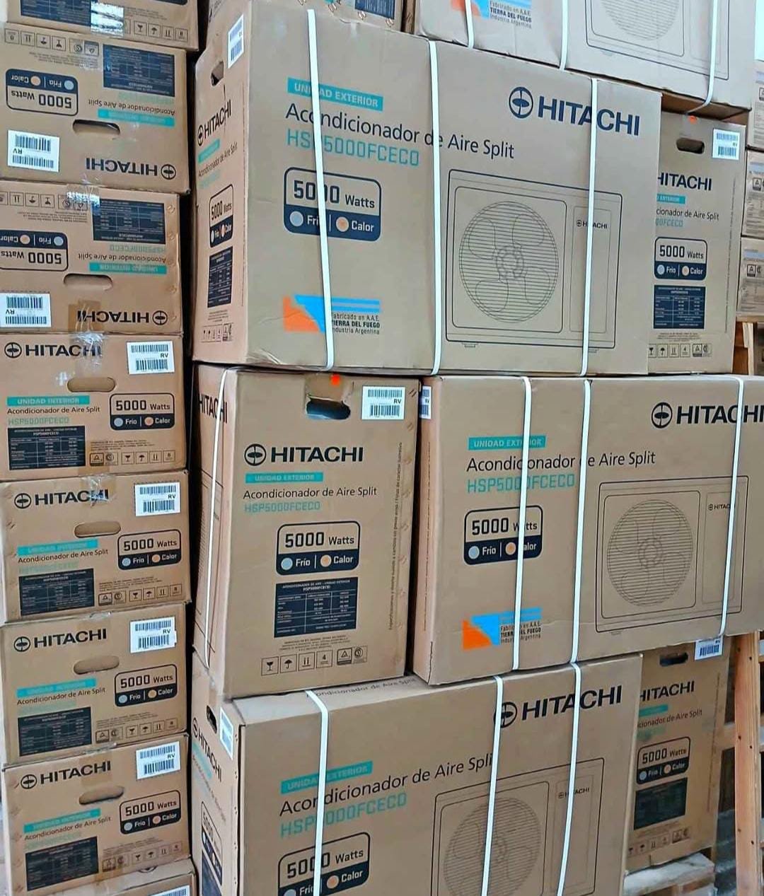 🌬AIRE ACONDICIONADO HITACHI "5000" WTTS SPLIT🌬* *MODELO:HSP5000FCECO✨ FRIO| CALOR